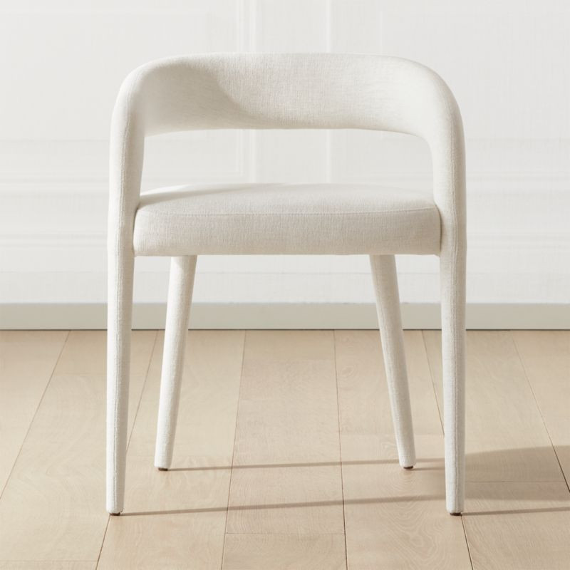 Lisette White Dining Armchair Set of 4 | CB2 | CB2