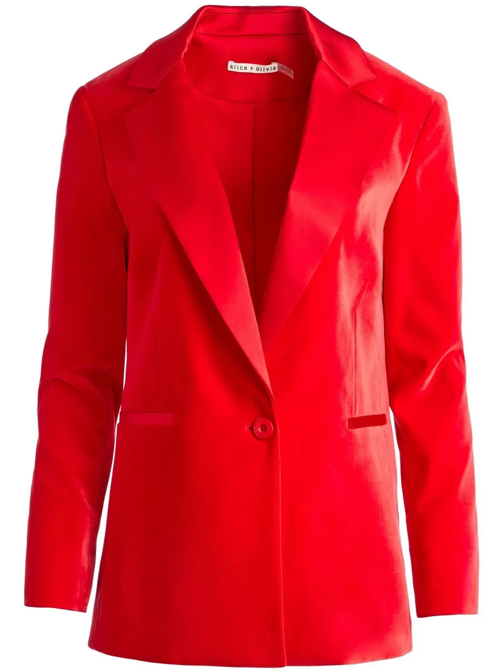 Alice + Olivia Justin roll-cuff Blazer - Farfetch | Farfetch Global