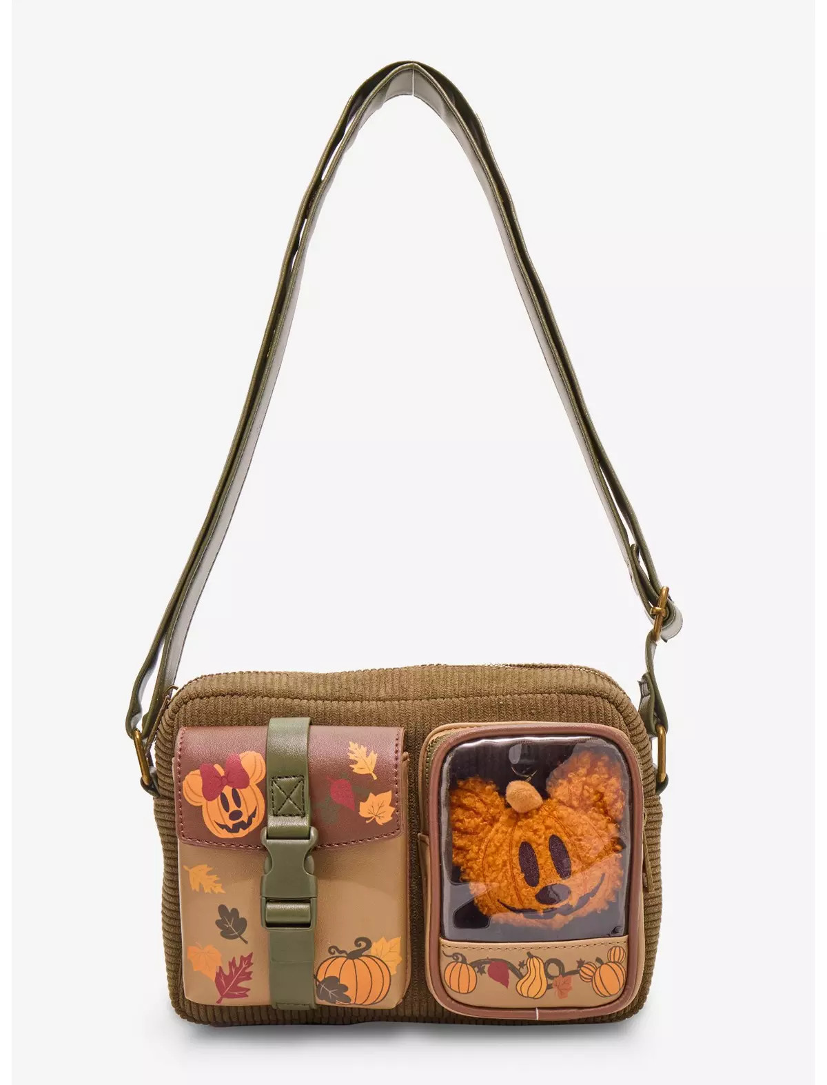 Her Universe Disney Halloween Pumpkin Plush Shoulder Bag | Hot Topic | Hot Topic
