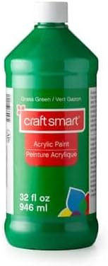 Craft Smart 32oz. Apple Tart Acrylic Paint Fast Drying Paint for Drawing, Painting, Art & Crafts ... | Amazon (US)