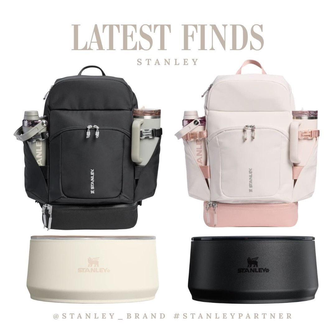 Latest Stanley finds featuring the new backpacks and dog bowls practical, sleek essentials that feel perfect for everyday use.

#LTKOver40 #LTKSeasonal #LTKmomlife