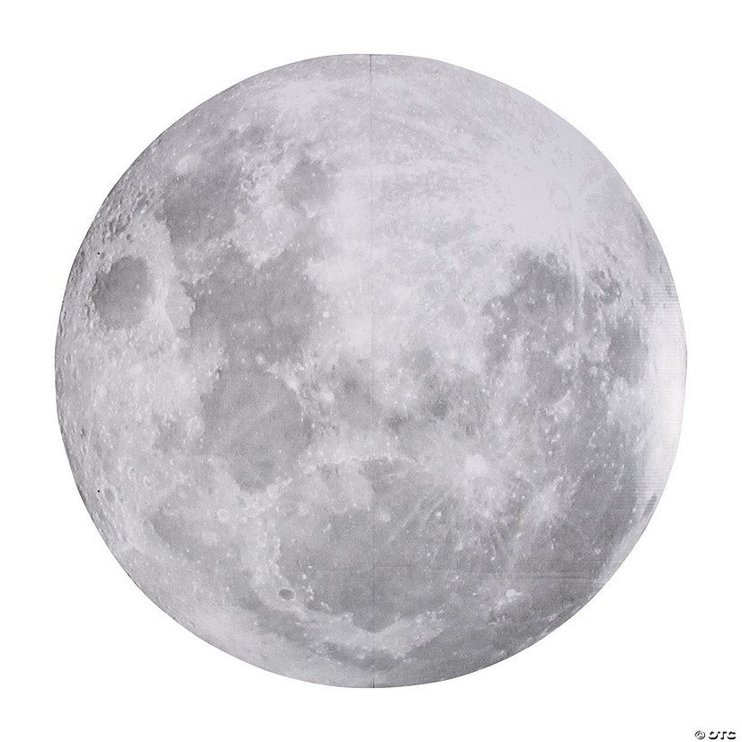 45" Realistic Full Moon Hanging Decor – 1 Pc. | Oriental Trading Company
