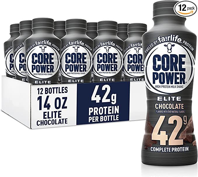 Core Power Fairlife Elite 42g High Protein Milk Shakes For kosher diet, Ready to Drink for Workou... | Amazon (US)