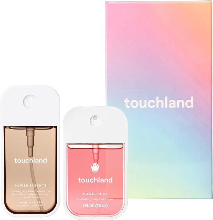 Touchland SWEET RUSH Body and Hand Mist Essentials (Vanilla Velvet Body & Hair Fragrance Mist, 2 ... | Amazon (US)