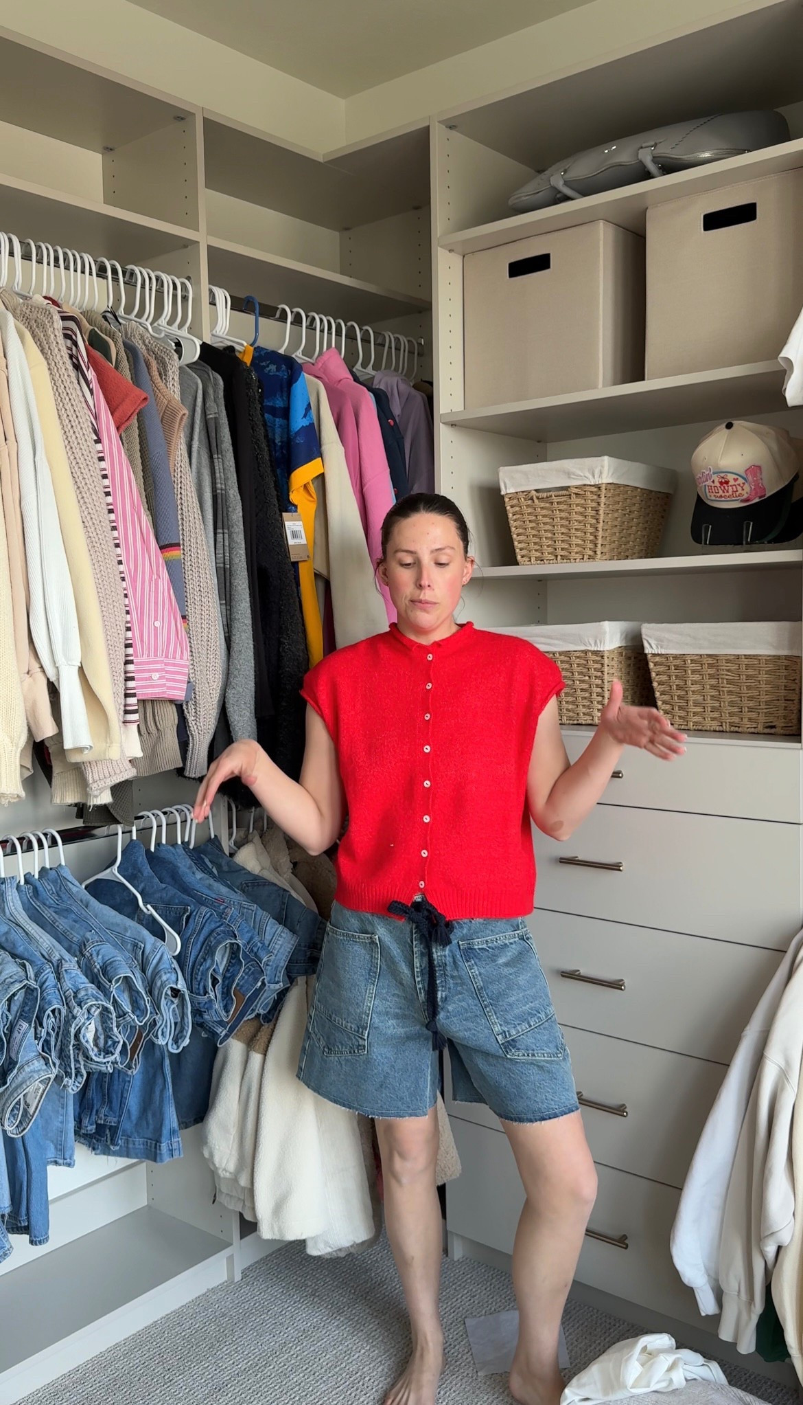 Wearing a size small in both top & bottoms!