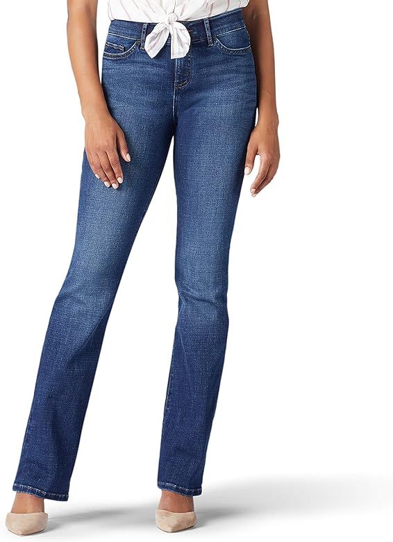 Lee Women's Flex Motion Regular Fit Bootcut Jean | Amazon (US)