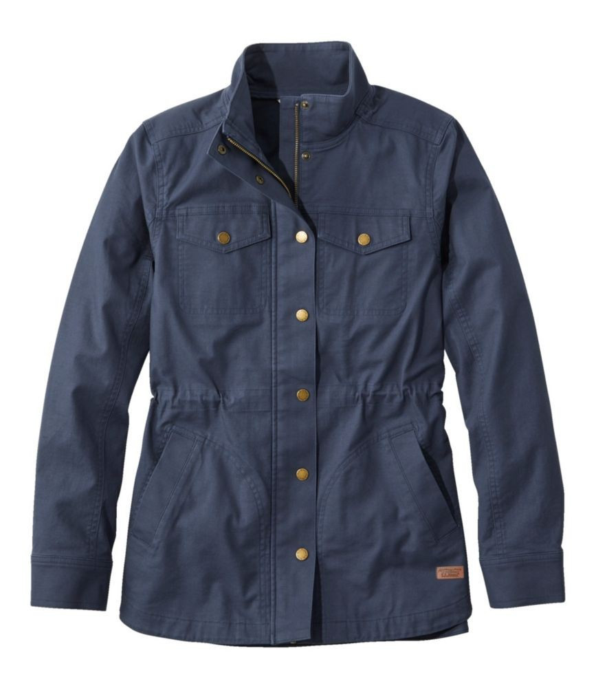 Women's BeanFlex Utility Jacket Carbon Navy Large, Cotton L. L.Bean | L.L. Bean