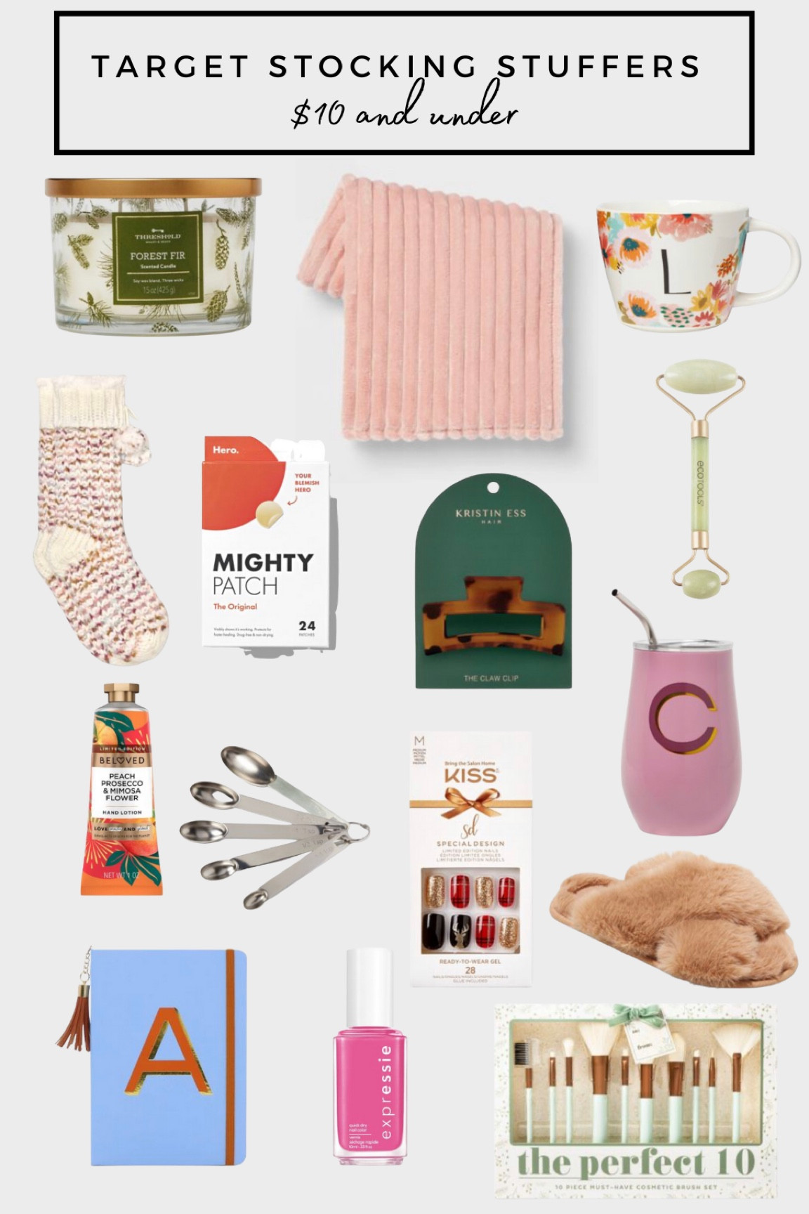 Target stocking stuffers $10 and under #target #targetfinds #stockingstuffers #giftguide #targetgifts #christmas #holiday #gifts #under10 

#LTKsalealert #LTKGiftGuide #LTKHoliday