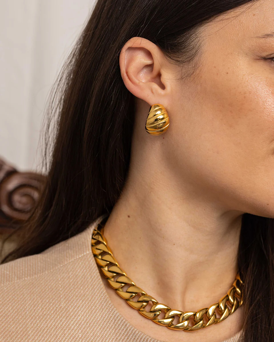 Chunky Shell Earrings | Anisa Sojka