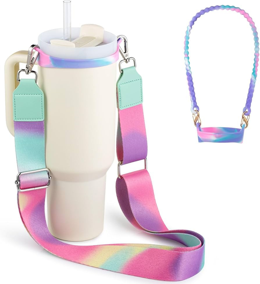 Water Bottle Handle for Stanley Cup 40/30/20 OZ, Holder for Owala/Hydroflask/Simple Modern/Yeti T... | Amazon (US)