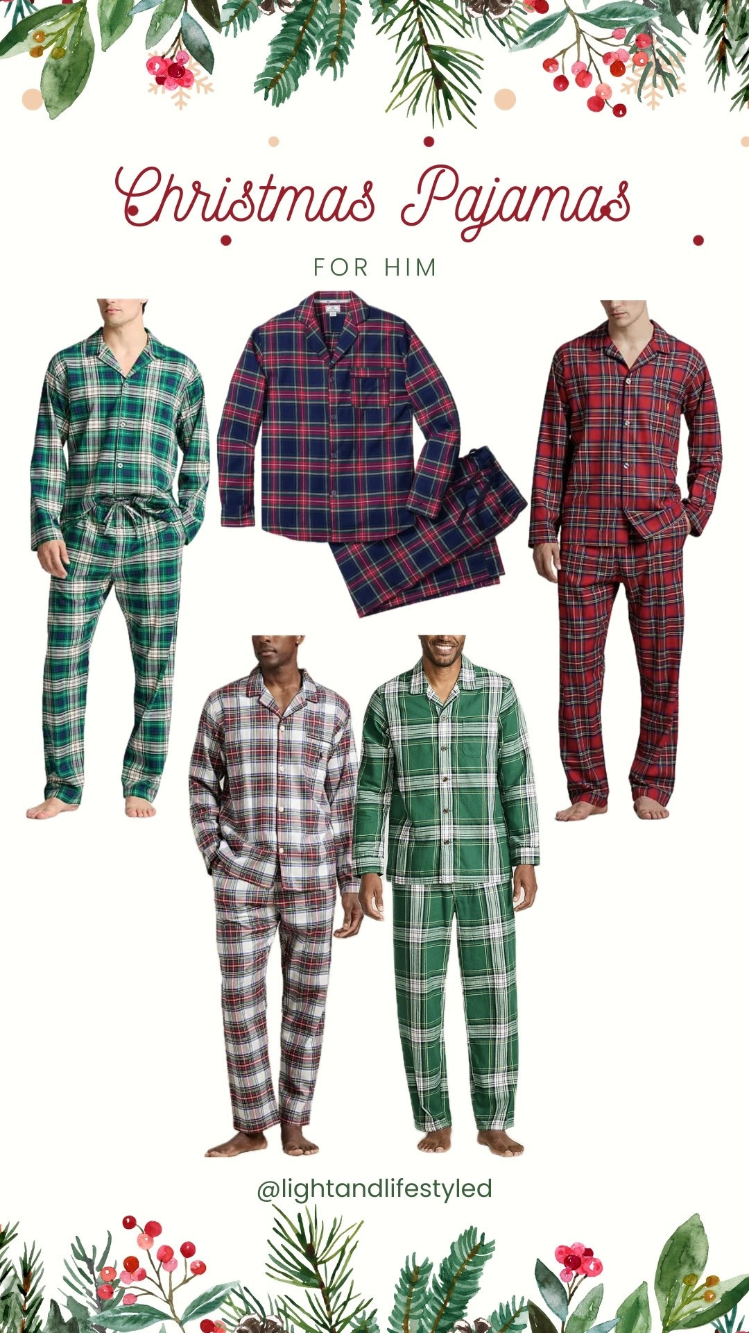 Christmas Pajamas for him!🎄 My boys will probably just wear the pants!

#LTKFindsUnder50 #LTKMens #LTKHoliday