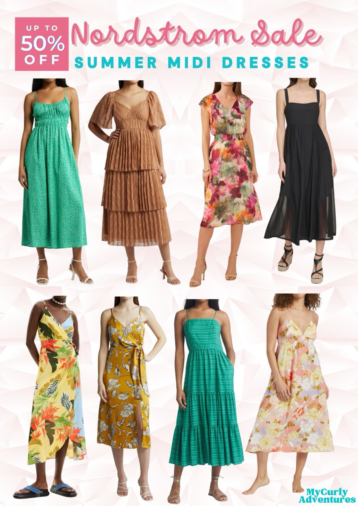 Let your style shine brighter than the summer sun with these fabulous midi dresses from Nordstrom Sale!

- travel outfit, vacation outfit, seasonal outfit, concert outfit, wedding guest outfit, wedding guest dress, holiday dress, holiday outfit, fall dress, fall outfit, thanksgiving dress, summer dress, summer outfit, summer fashion, spring dress, spring outfit, date outfit, spring fashion, date night outfit, party dress, trendy ootd, fall fashion, work outfit, Nordstrom finds, Nordstrom Sale, Nordstrom Anniversary Sale

#LTKxNSale #LTKSeasonal #LTKFindsUnder50 #LTKStyleTip #LTKTravel #LTKParties #LTKFindsUnder100 #LTKWorkwear #LTKWedding #LTKSaleAlert