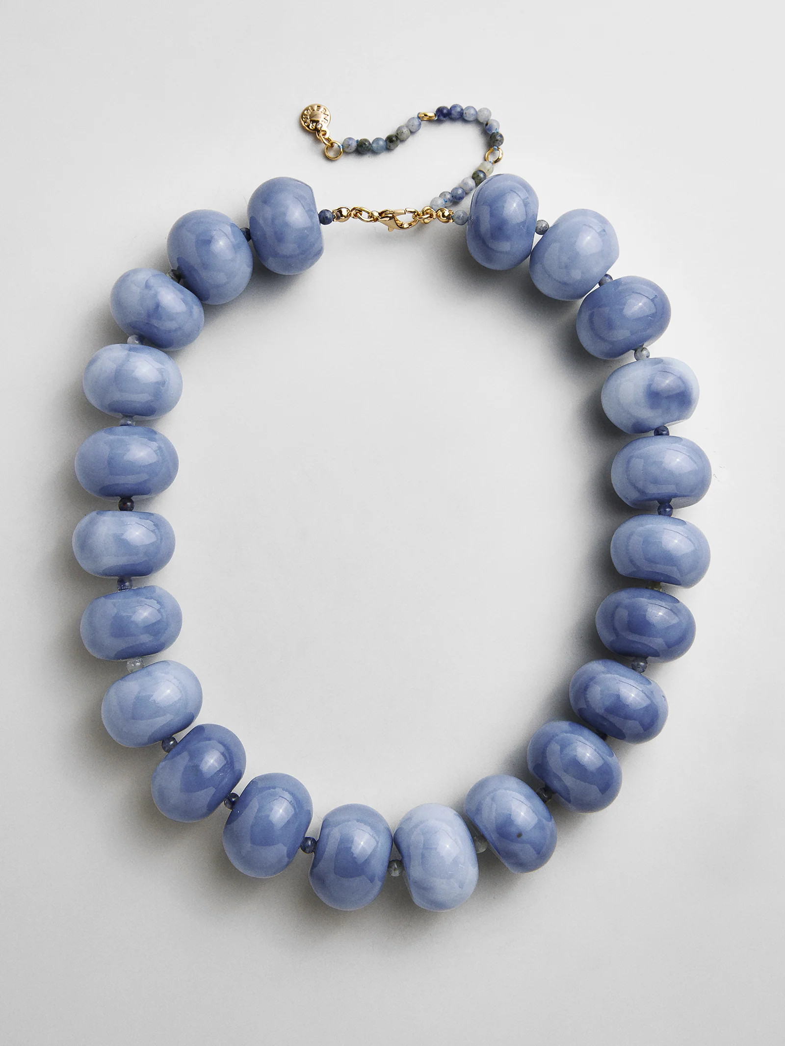 Joan Semi-Precious Necklace - Blue Sodalite | BaubleBar