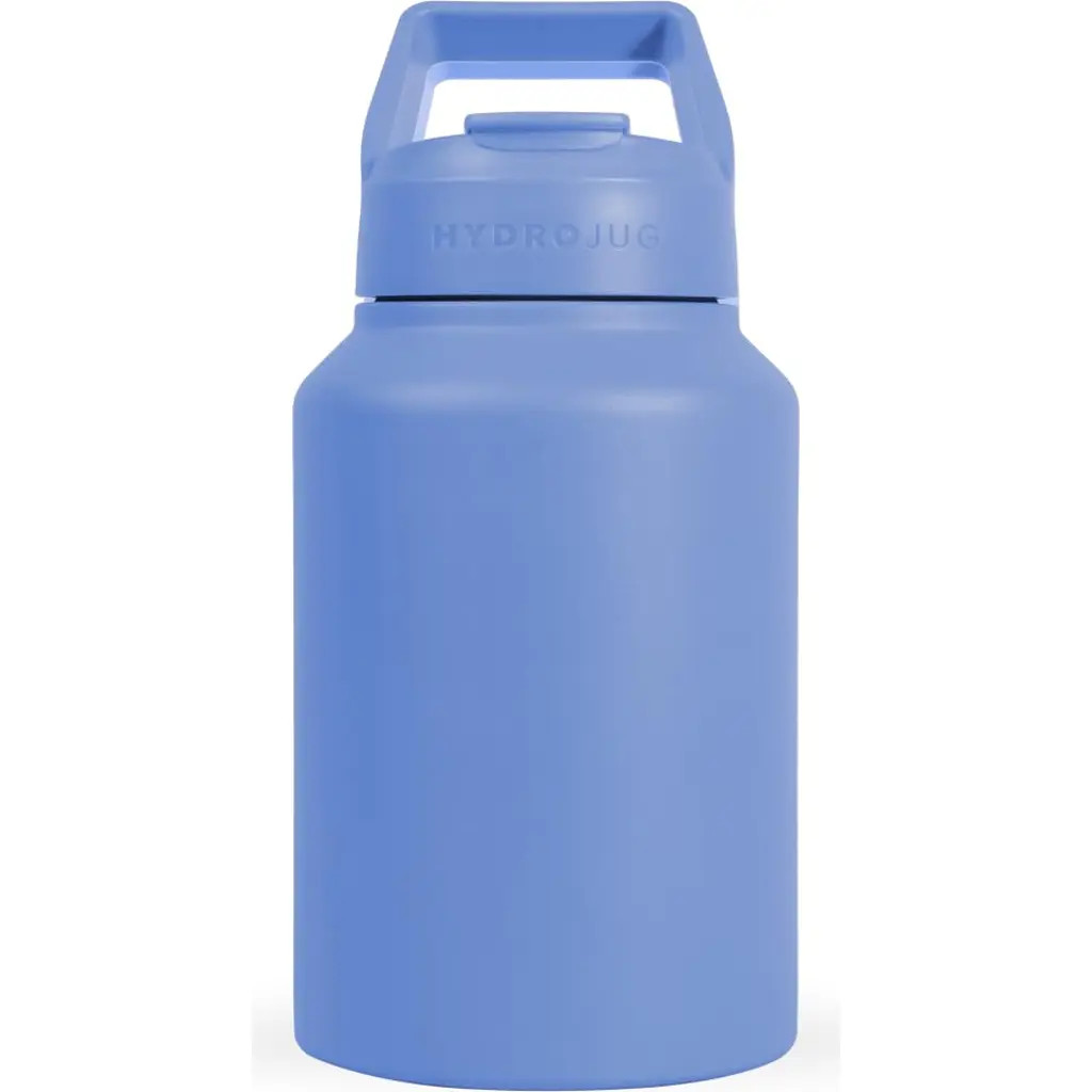 HydroJug Sport Half Gallon Water Bottle with Straw 64oz, Leakproof Insulated Tumbler for Gym or Outdoor in Light Blue at Nordstrom | Nordstrom