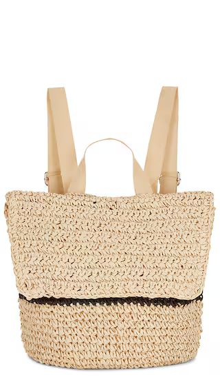 Beachy Backpack in Natural | Revolve Clothing (Global)