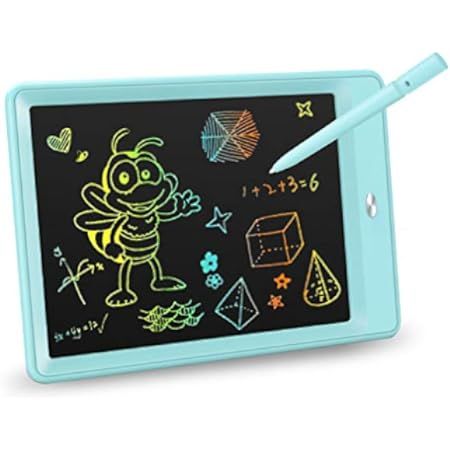 Kids Toys for 3 4 5 5+ Year Old Boys Girls FLUESTON Lcd Writing Tablet 10 Inch Doodle Magic Board, C | Amazon (US)