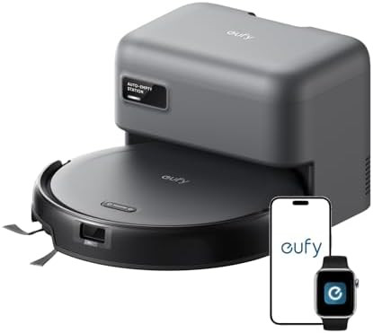 eufy C10 Robot Vacuum Self Emptying, 8 Weeks Hands Free, Advanced Smart Mapping with LiDAR Naviga... | Amazon (US)