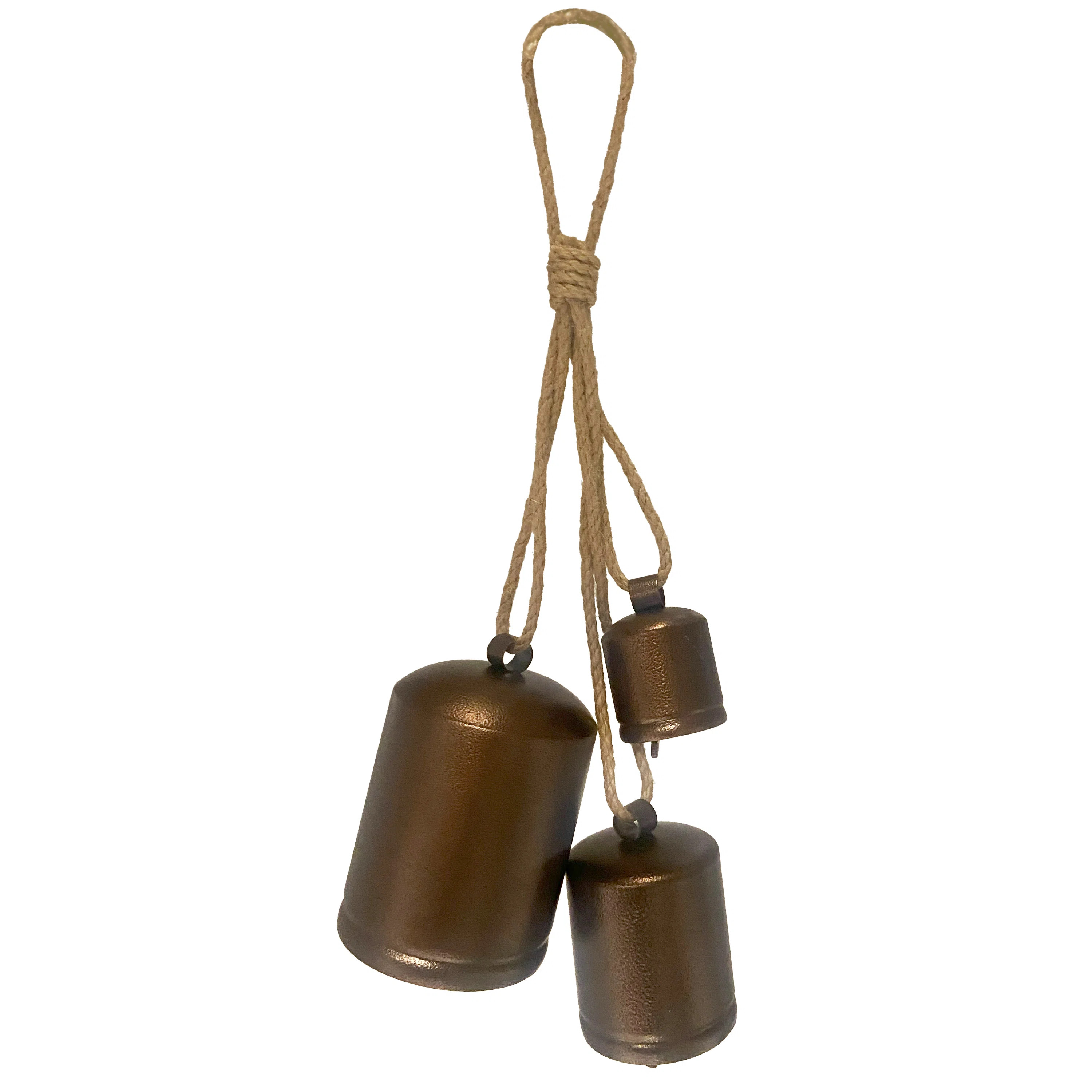 Haute Decor Group of 3 Hanging Jingle Bells Assorted Sizes | Wayfair | Wayfair North America