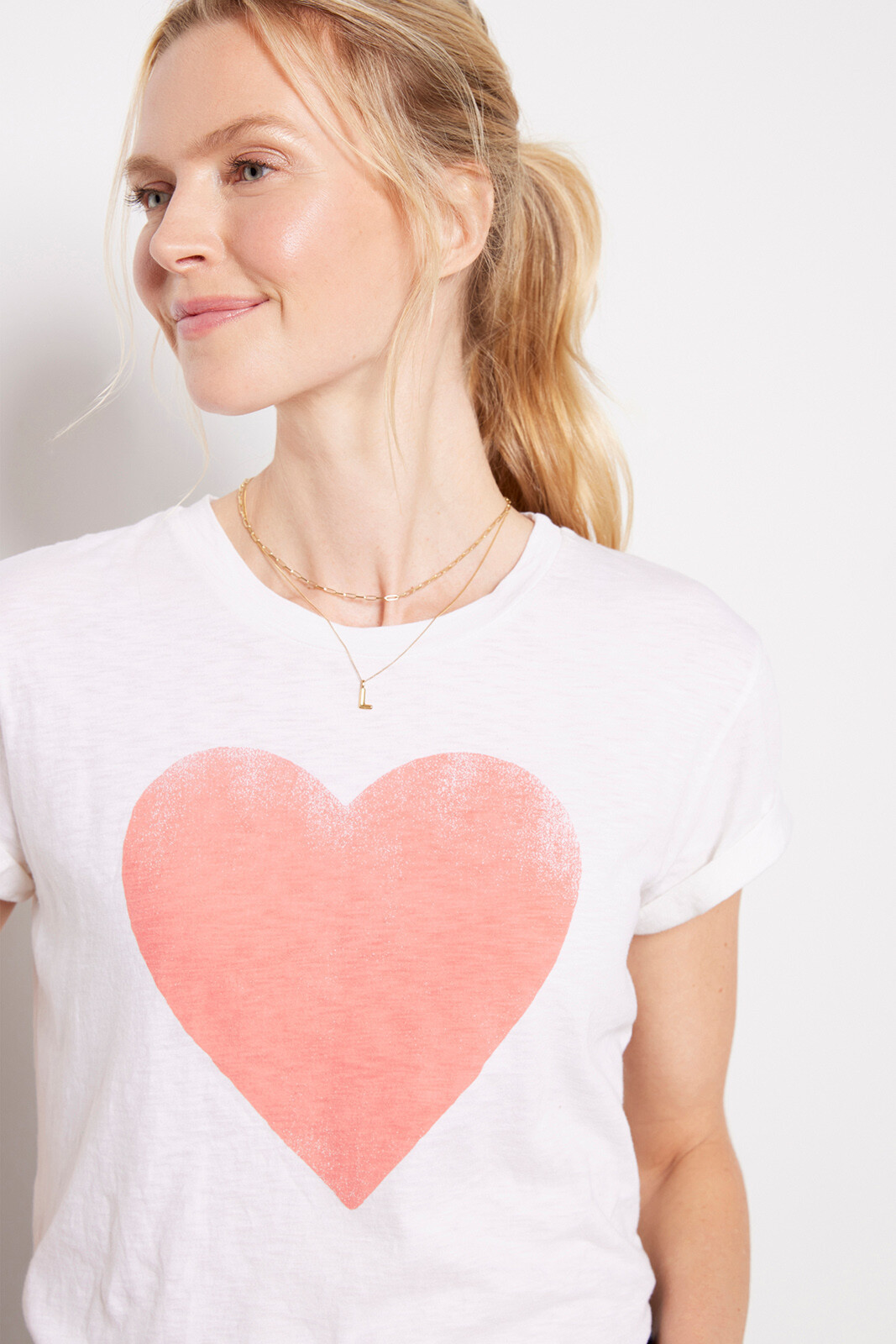 Heart Tee | Evereve