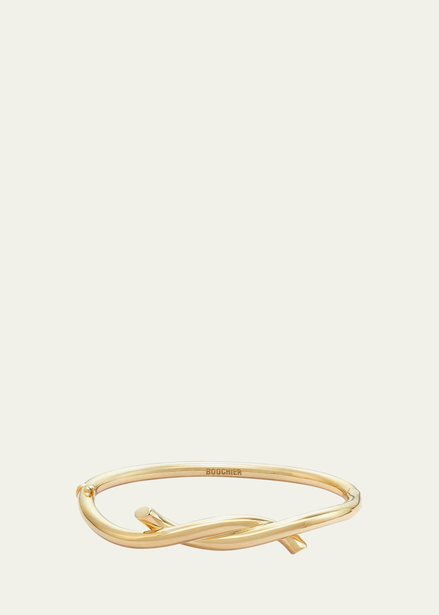 Boochier 18K Yellow Gold Ties Bangle | Bergdorf Goodman
