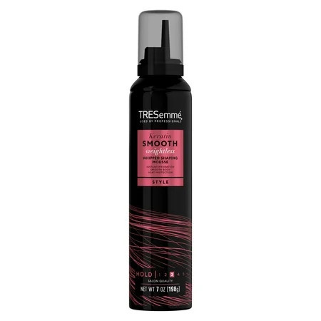 Tresemme Whipped Shaping Mousse Keratin Smooth for Instant Hydration Weightless 7 oz | Walmart (US)