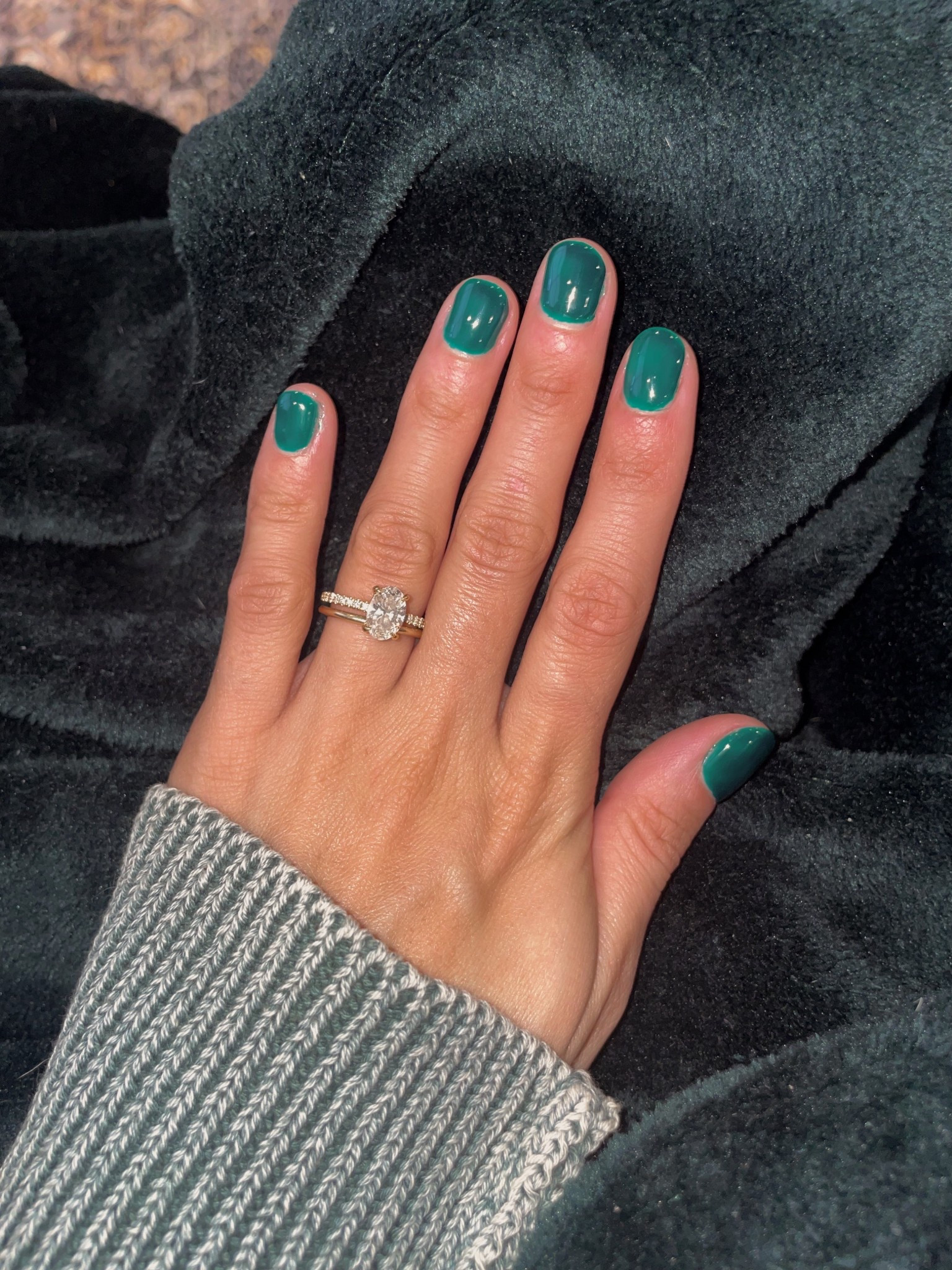 Holiday nails- gel color Aurora Green 

#LTKselfcare #LTKHoliday #LTKBeauty