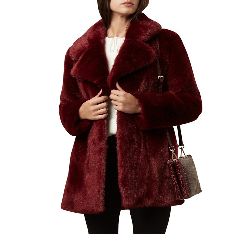 Hobbs Maroon 'Bethany' coat | Debenhams UK
