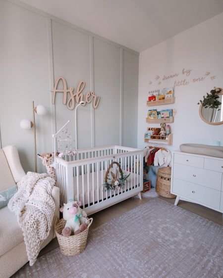 Baby’s nursery room details 

#LTKkids #LTKbaby