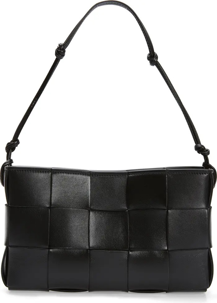 Cassette Intrecciato Leather Shoulder Bag | Nordstrom