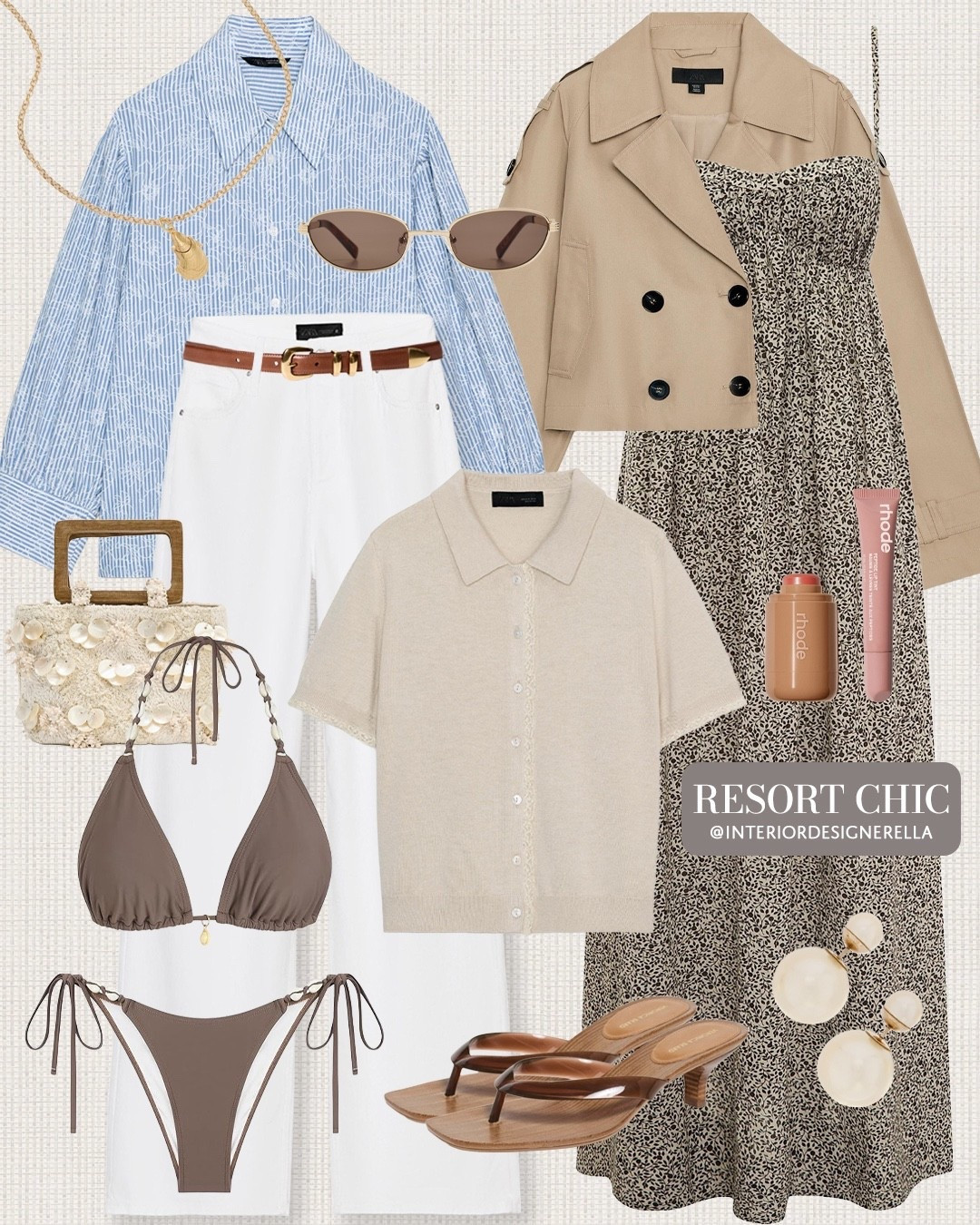 Letting the neutrals bloom with a soft floral touch! ✨ Share this post with a friend!!🤗 Click on the “Resort OOTD” collection on my LTK to shop this post and more!🤗 Have an amazing day!! Xo!!

#LTKSpringSale #LTKTravel #LTKSwim
