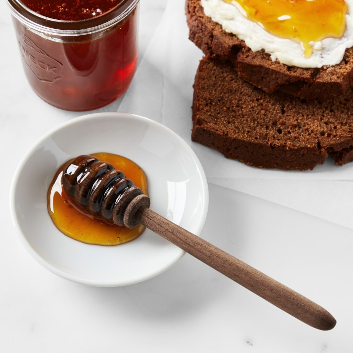 Williams Sonoma Honey Dipper, Walnut | Williams-Sonoma