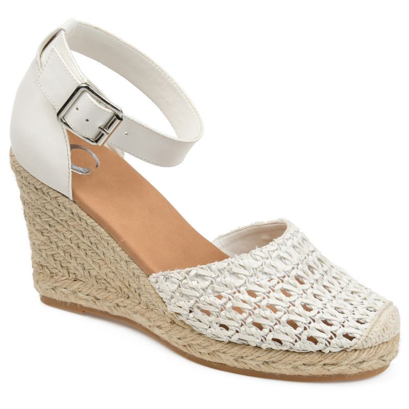 Journee Collection Womens Sierra Wedge Heel Espadrille Sandals | Target