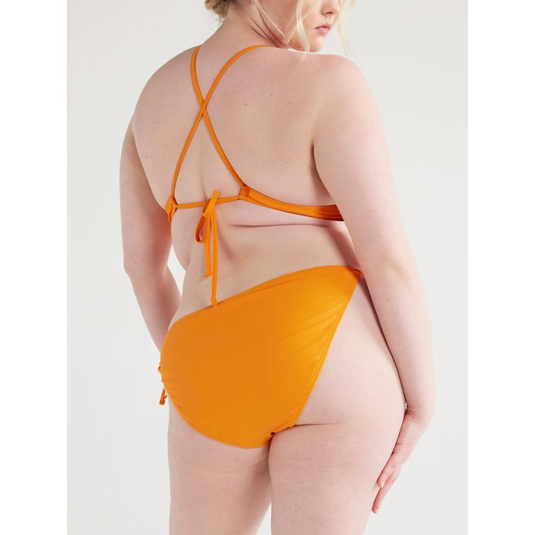 No Boundaries Junior's Side Tie Bikini Swim Bottoms, Sizes XS-XL | Walmart (US)