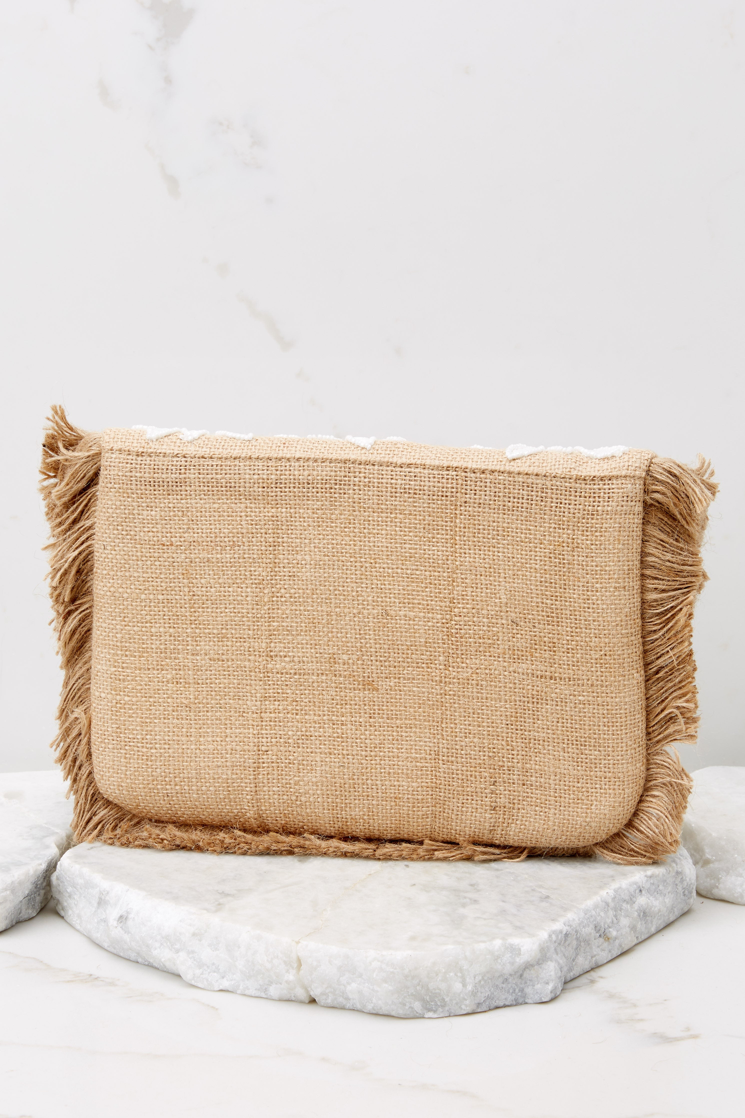 Bringing It All Beige Clutch | Red Dress 