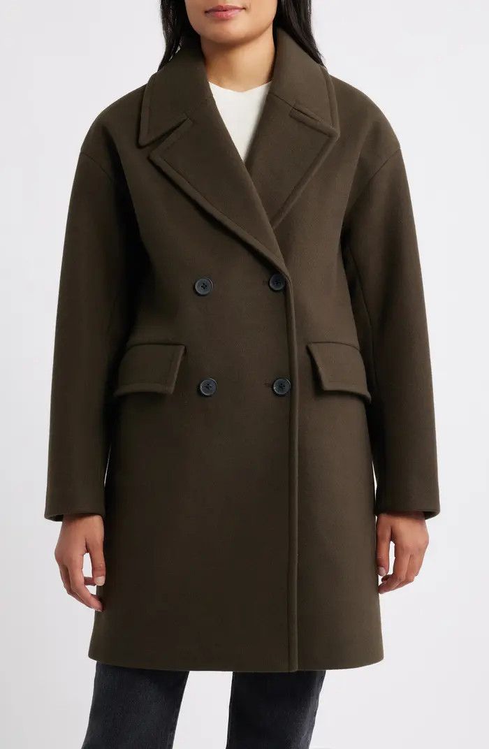 Boxy Double Breasted Coat | Nordstrom