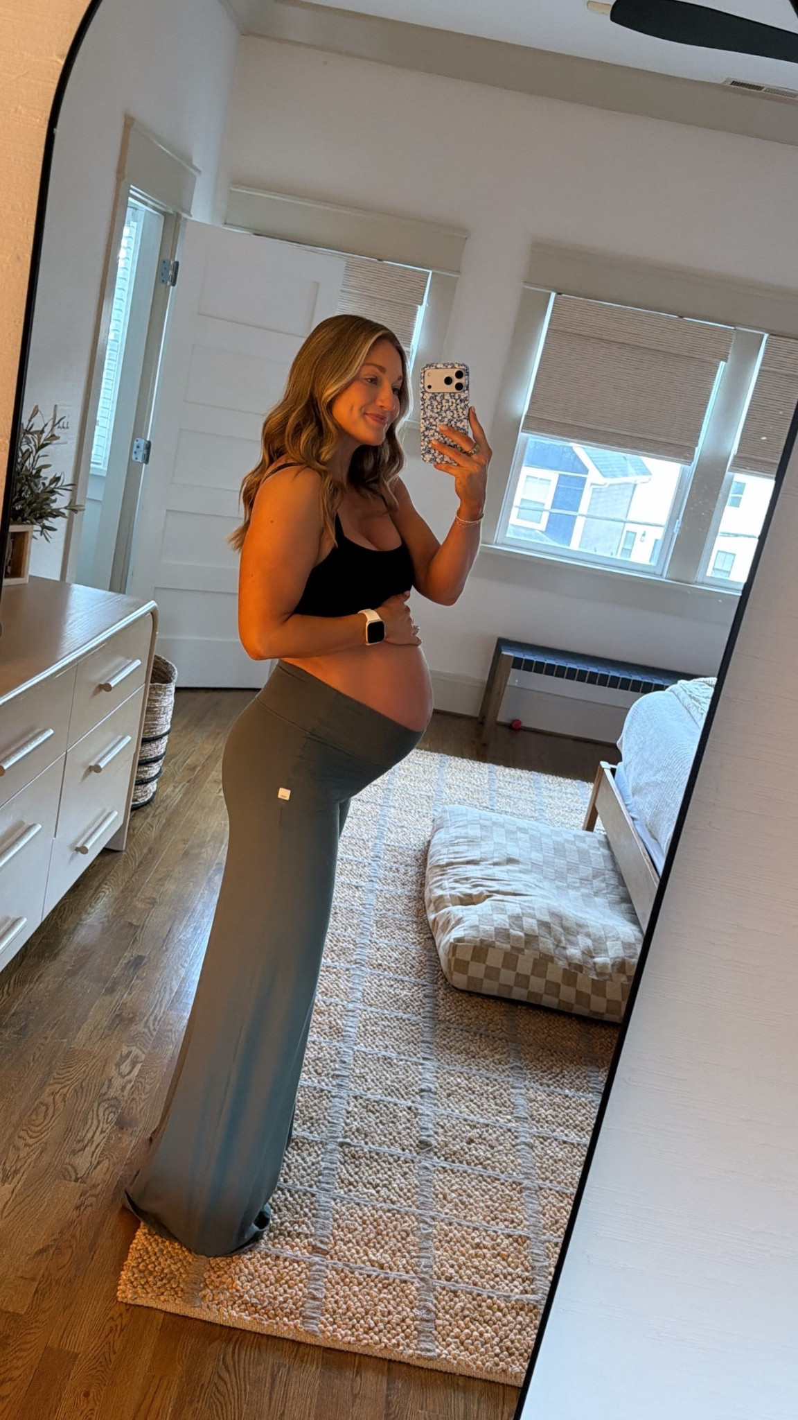 Size small bra and bottoms. Both great for pregnancy and not! 

#LTKdayinmylife #LTKTall #LTKBump