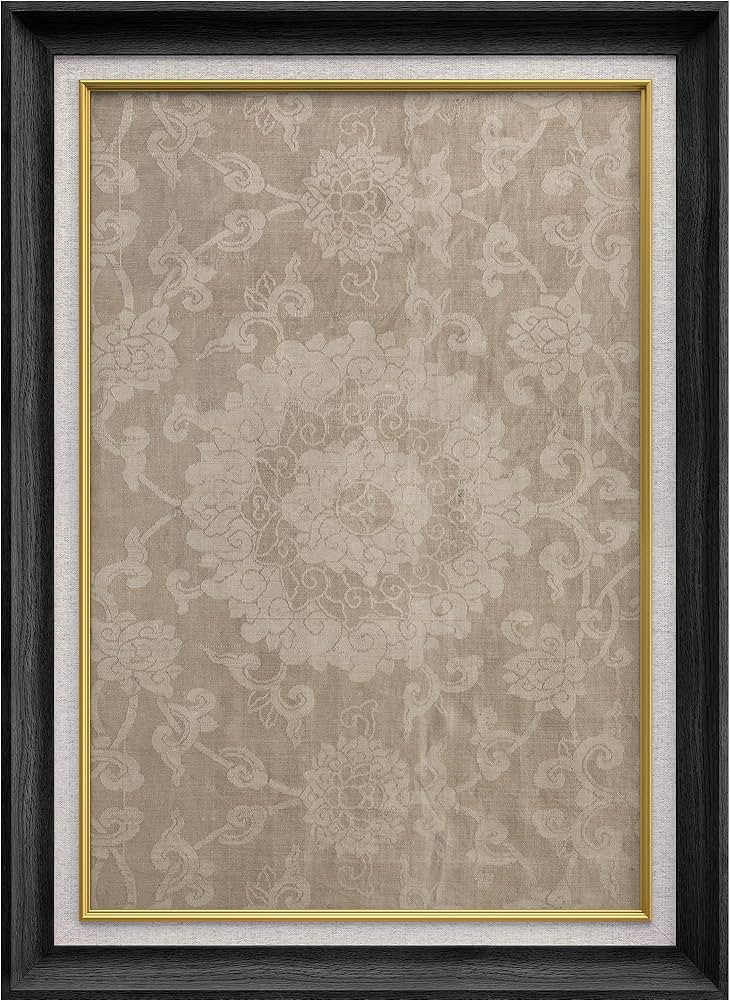 MUDECOR Premium Framed Wall Art Sepia Floral Tapestry Pattern Nature Wilderness Illustrations Fin... | Amazon (US)