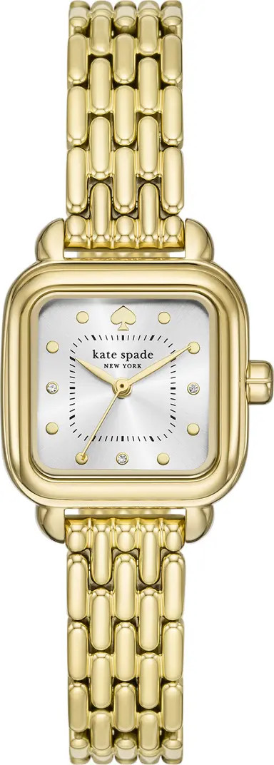Kate Spade New York Gracie Square Bracelet Watch, 25mm | Nordstrom | Nordstrom