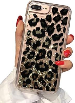 Losin Leopard Case Compatible with Apple iPhone 7 Plus / iPhone 8 Plus 5.5 Inch Ultra Thin Fashio... | Amazon (US)