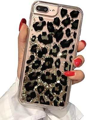 Losin Leopard Case Compatible with Apple iPhone 7 Plus / iPhone 8 Plus 5.5 Inch Ultra Thin Fashio... | Amazon (US)