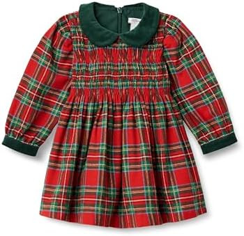 Amazon Essentials x Sofia Grainge Toddlers and Baby Girls' Long Sleeve Flannel Dress | Amazon (US)