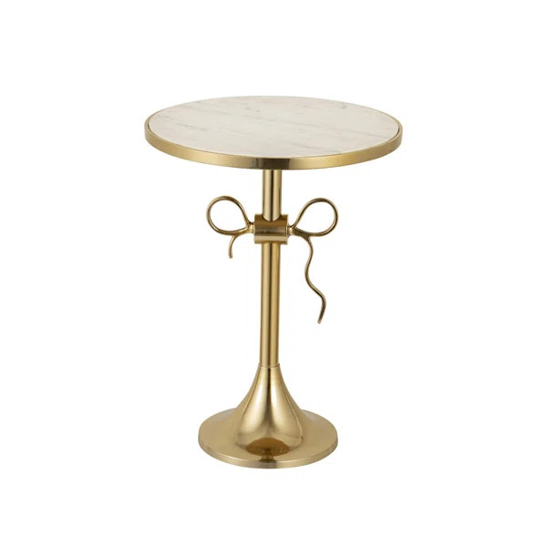 Toledo Pedestal End Table | Wayfair North America