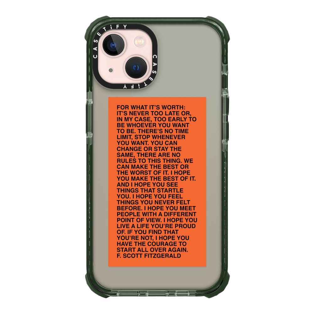For What It's Worth iPhone Case by Quotes by Christie | Casetify