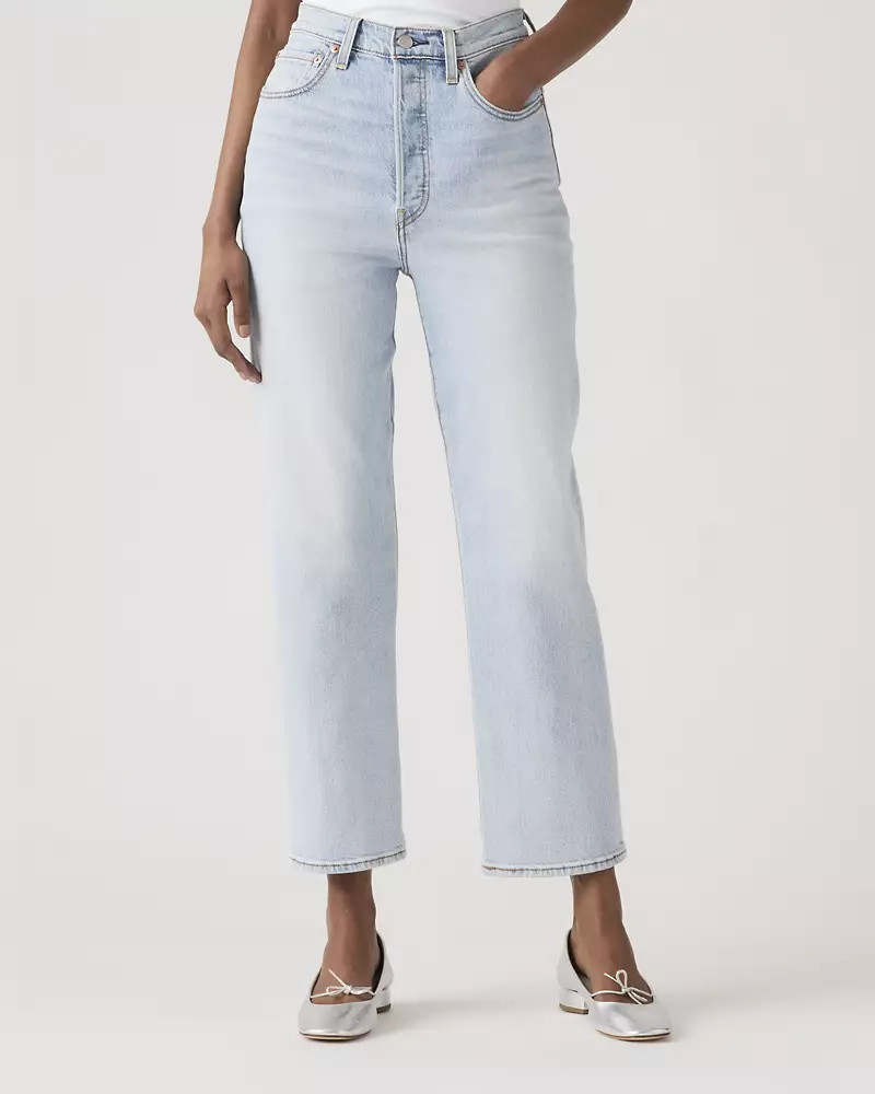 Ribcage Straight Ankle Lightweight Jeans | Levi's UK