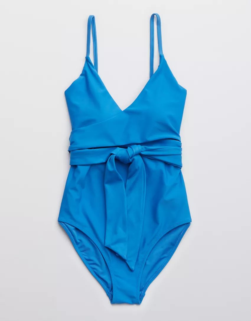 Aerie Wrap One Piece Swimsuit | American Eagle Outfitters (US & CA)