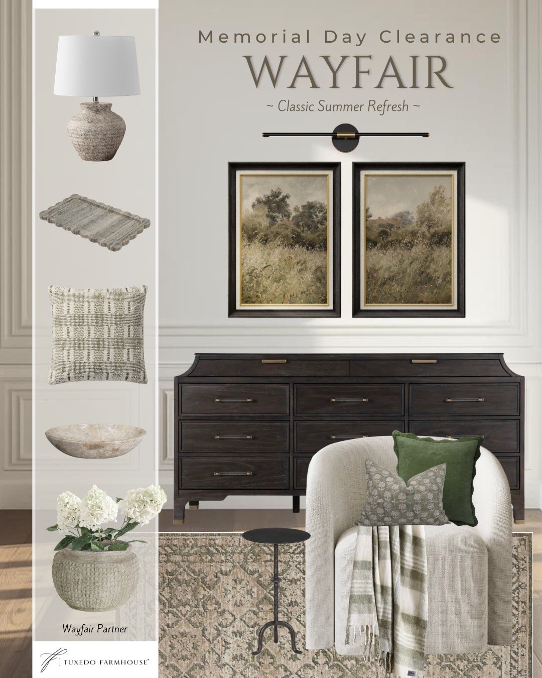 You can get up to 70% off during the @Wayfair Memorial Day Clearance! With fast and free shipping on orders over $35, you can have the perfect items to refresh your spaces in time for summer!

Wayfair has a great selection of furniture, rugs, wall art, lighting and décor at great price points! 

#ad #wayfairpartner #wayfair
