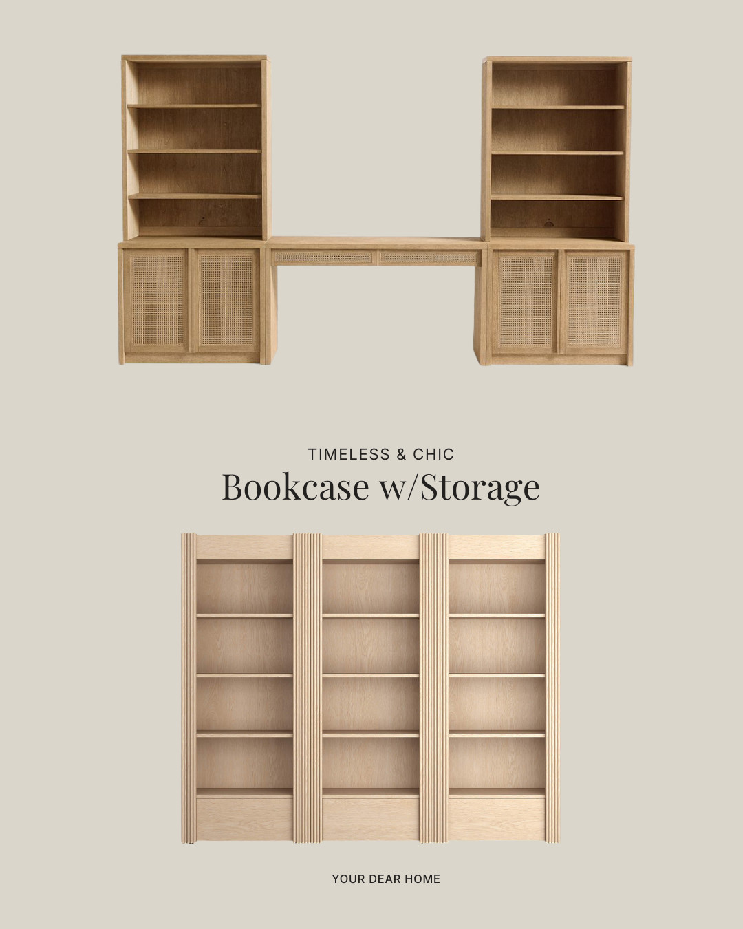 This is one of those pieces that does everything. Open shelving for styling, closed storage to hide the mess, and a design that feels high end without trying too hard. Perfect if you want your space to feel organized but still styled. 

 #LTKHome