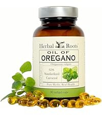 Herbal Roots Oil of Oregano Softgels - 65% Carvacrol - Extra Strength Immune and Gut Health Suppo... | Amazon (US)