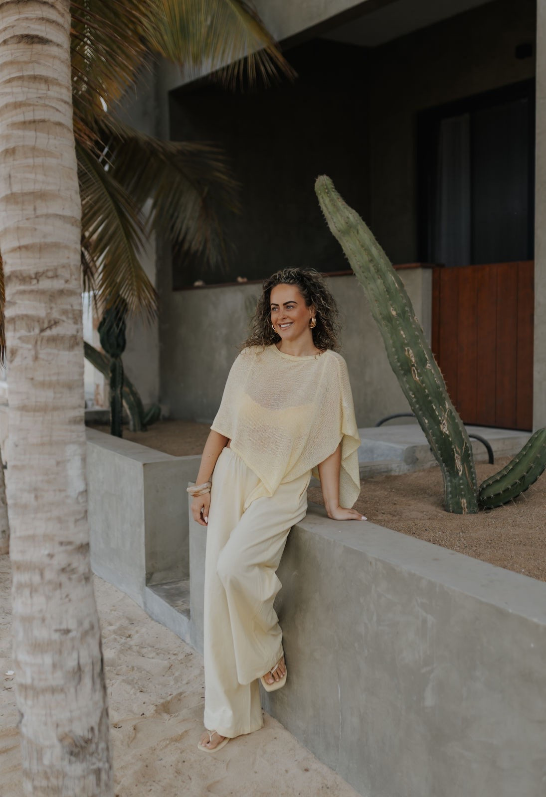 Yellow summer holiday outfit 💛✨ use code SARAHROBERTS for money off!

I’m a uk size 19, 5ft4 (bust 32E) and wearing the following sizes;
Cape - medium
Trousers - size 12
Bikini top - 36D
Bikini bottom - medium

#LTKsummer #LTKswimwear #LTKstyletip