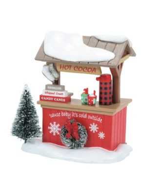 Department 56 Hot Cocoa Stand Figurine - Macy's | Macy's